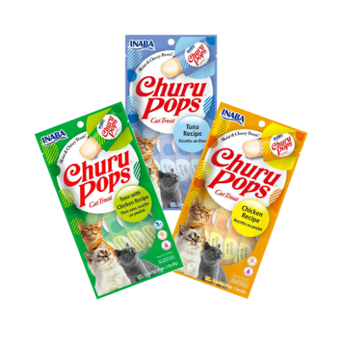 Churu Pops Premios para gato (Paquete 4 tubos 15g)