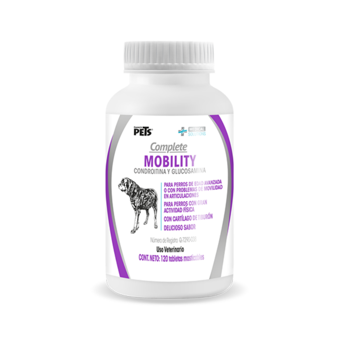 Complete mobility para perros 120 tabletas