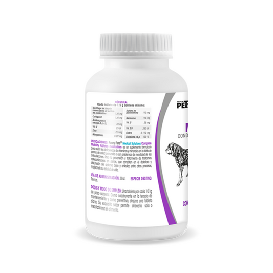 Complete mobility para perros 120 tabletas