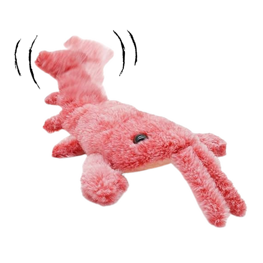 Peluche de langosta con movimiento