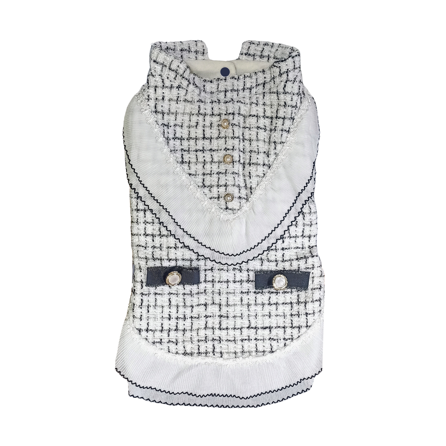 Vestido tweed