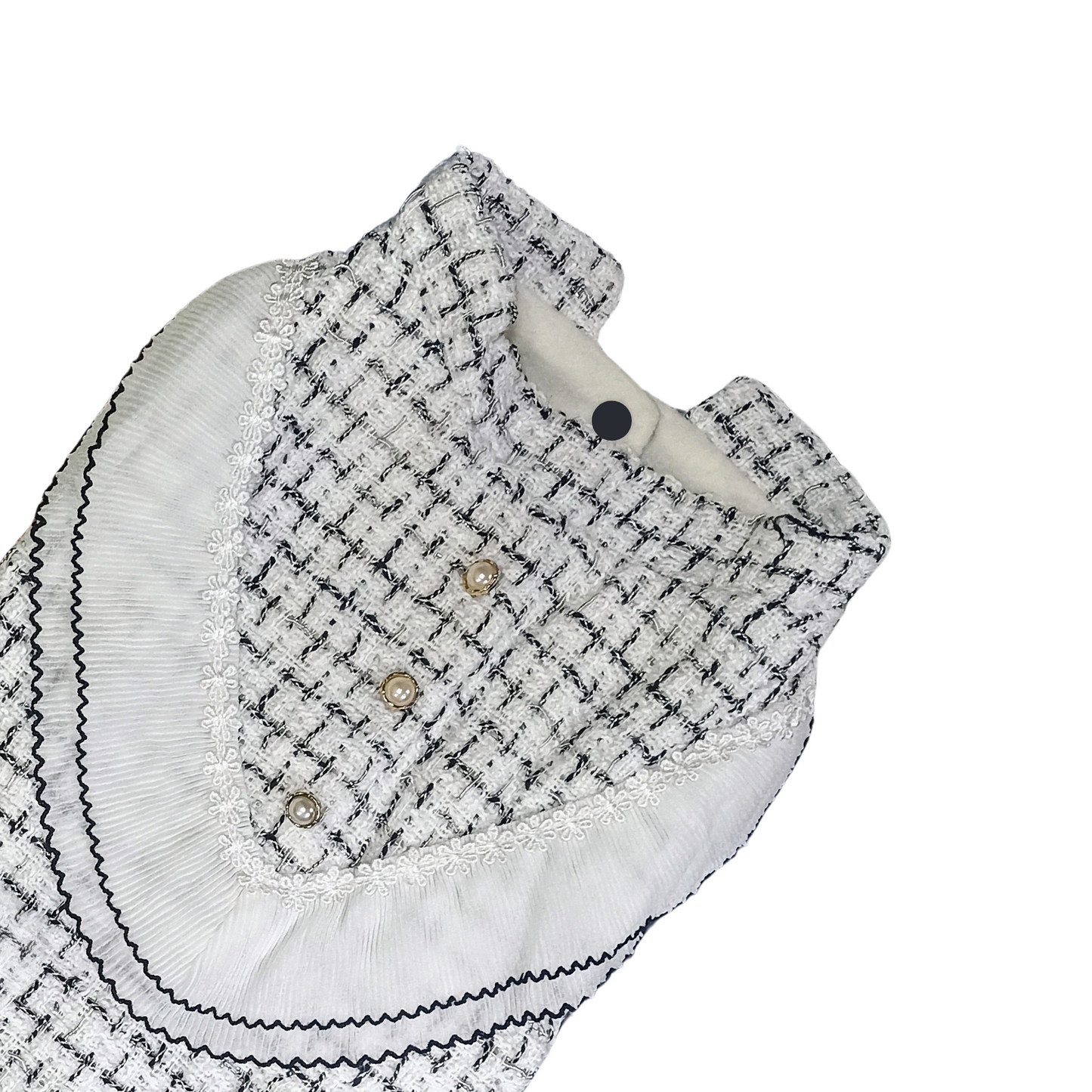 Vestido tweed
