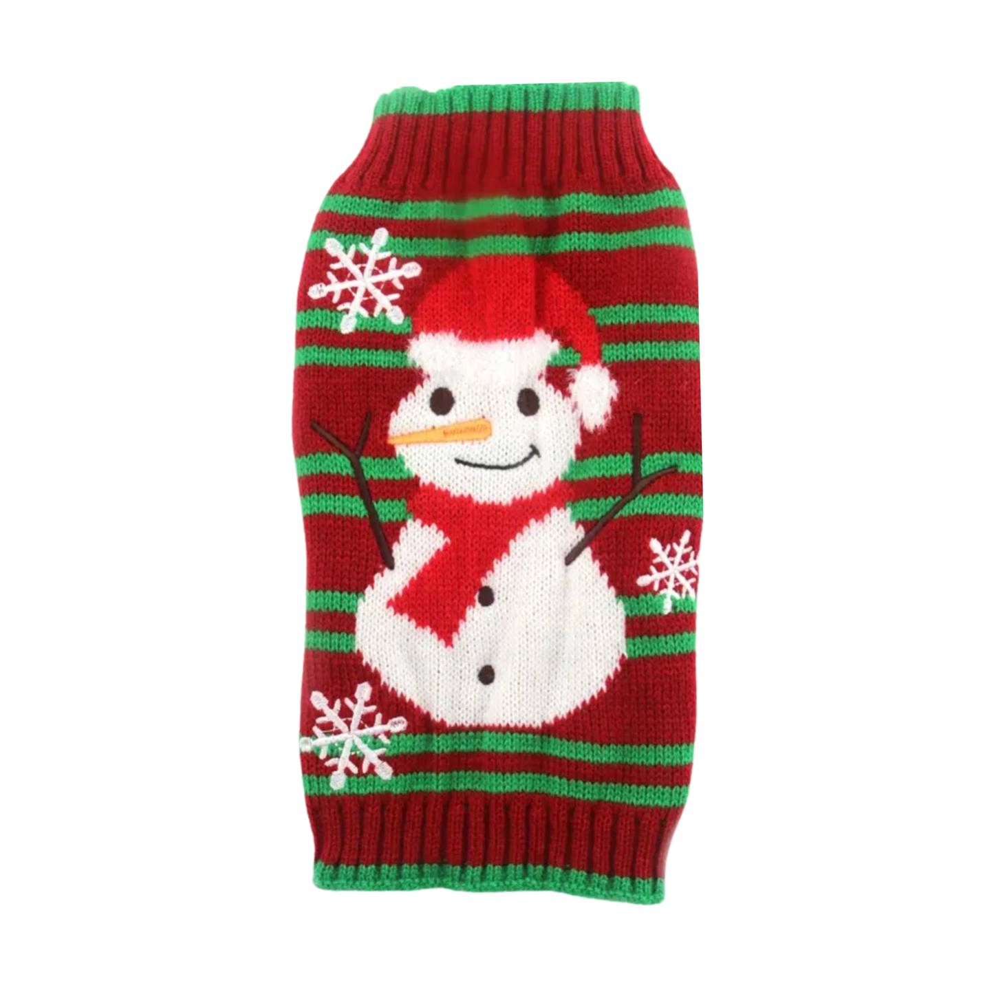 Suéter navideño de muñeco de nieve