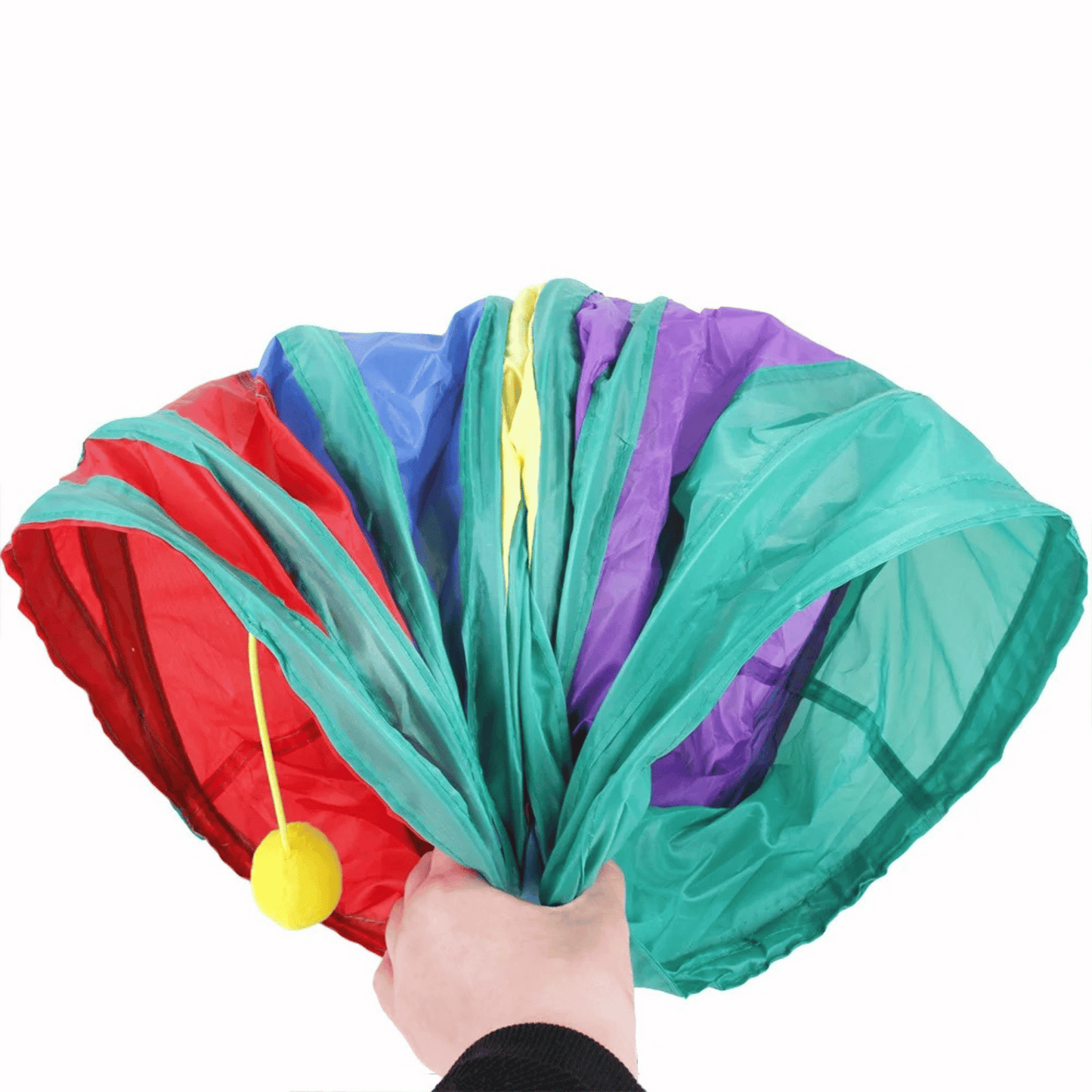 Túnel multicolor para gato "T"