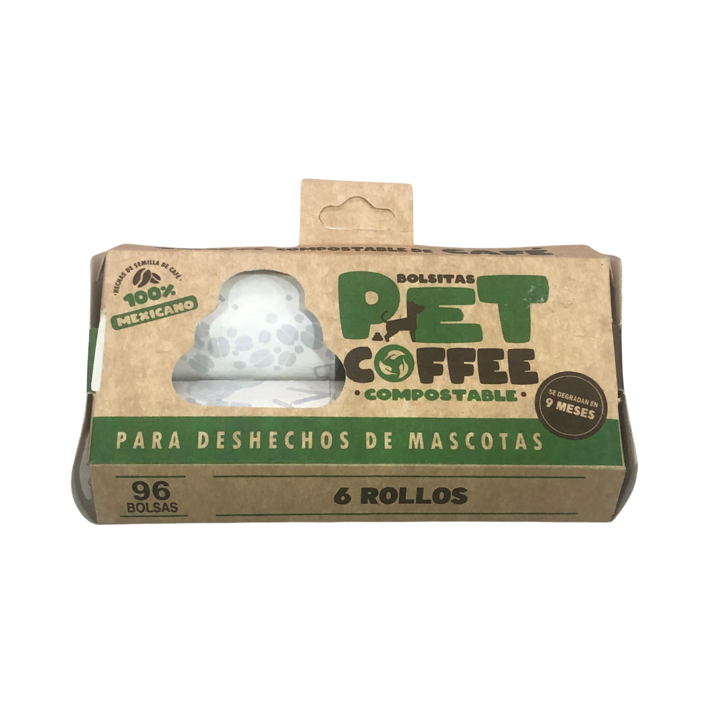 Bolsas compostables de café 6 rollos