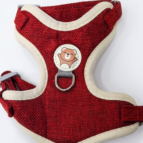 Pechera tipo palma con osito