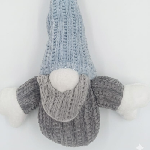 Peluche de gnomo con sonido de bolsa