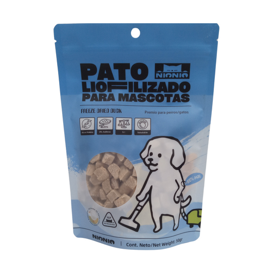 NIONIO Cubitos de pato liofilizados