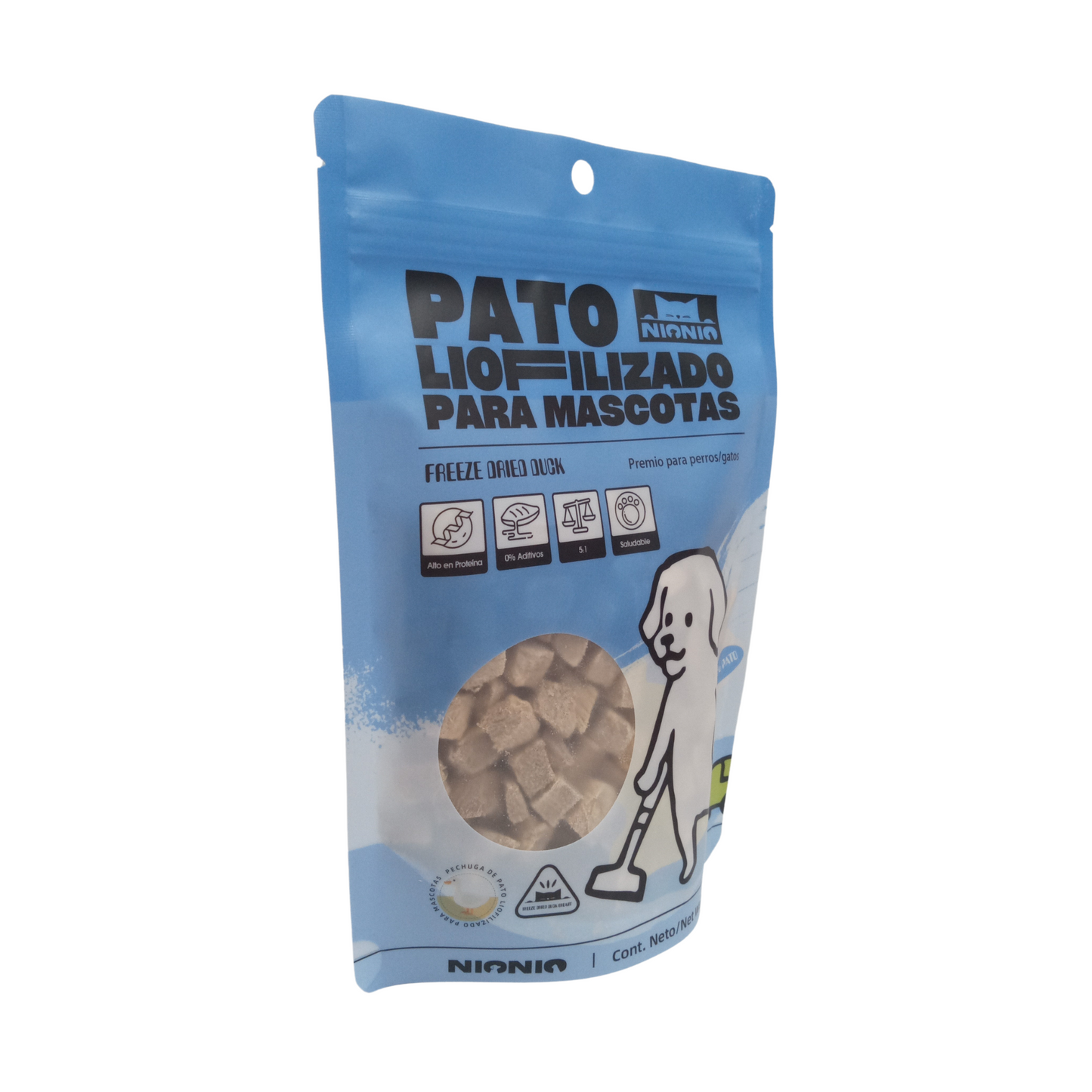 NIONIO Cubitos de pato liofilizados