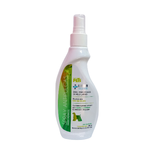 Spray antipulgas