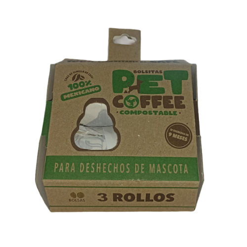 Bolsas compostables de café 3 rollos – Love Pet
