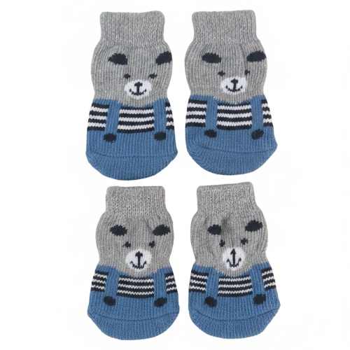 Calcetines estampado de oso