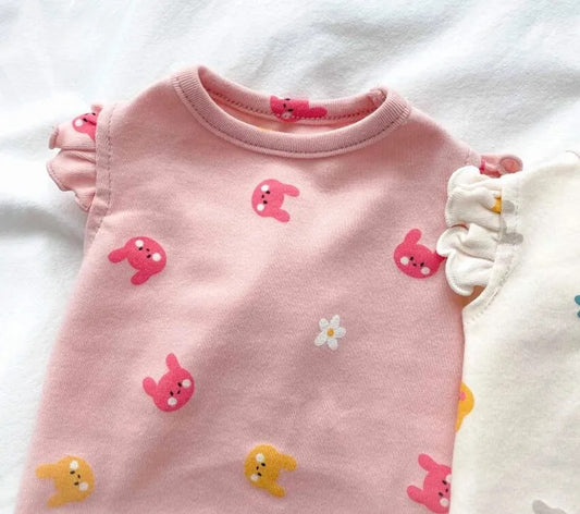 Blusa estampado de conejitos