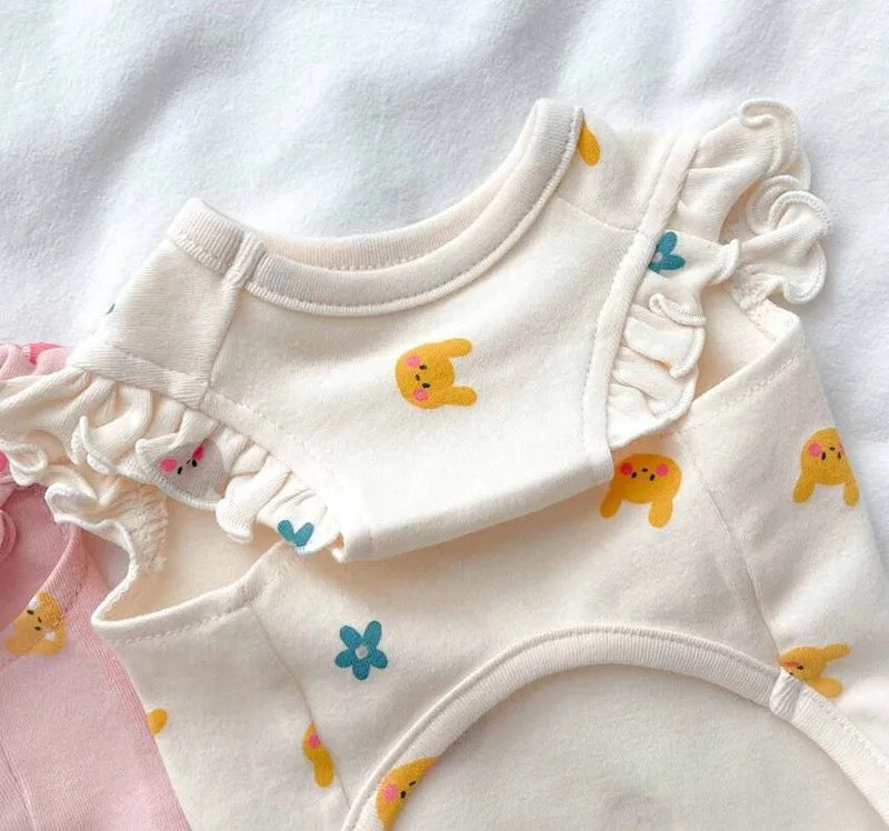 Blusa estampado de conejitos