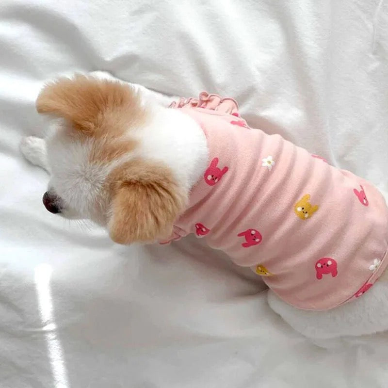 Blusa estampado de conejitos