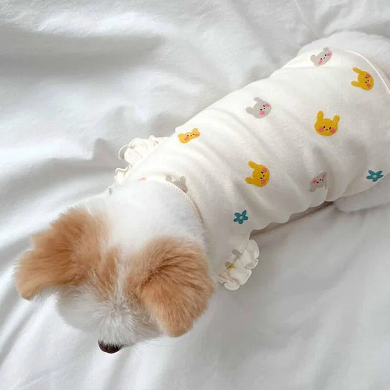 Blusa estampado de conejitos