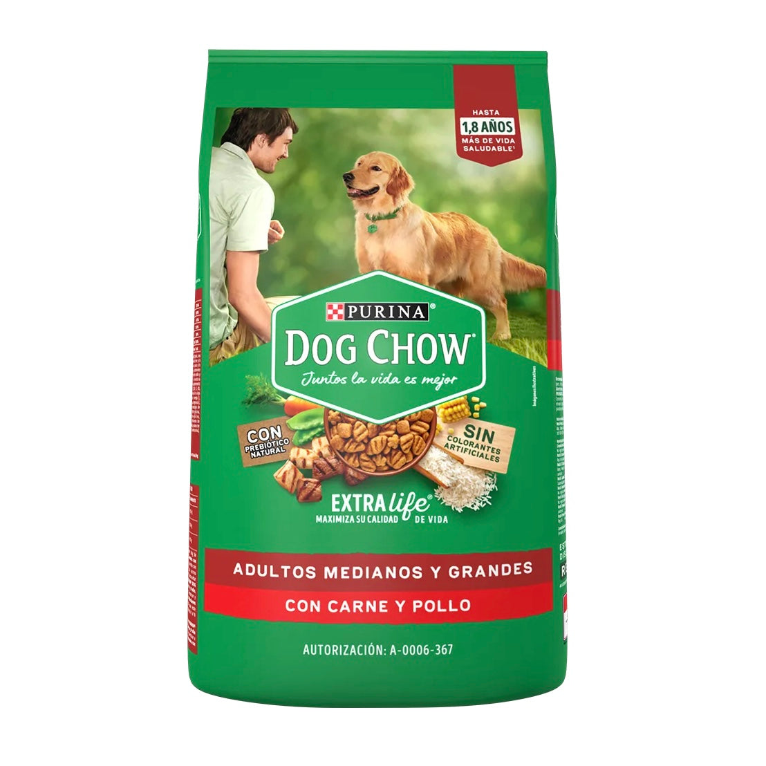 Alimento seco Dog Chow adultos medianos y grandes