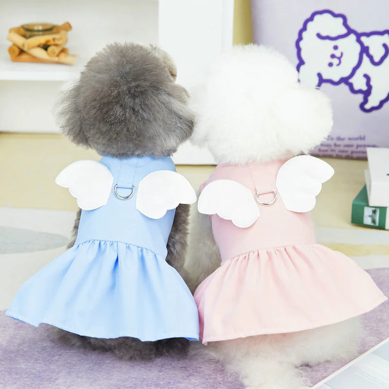Vestido con alas