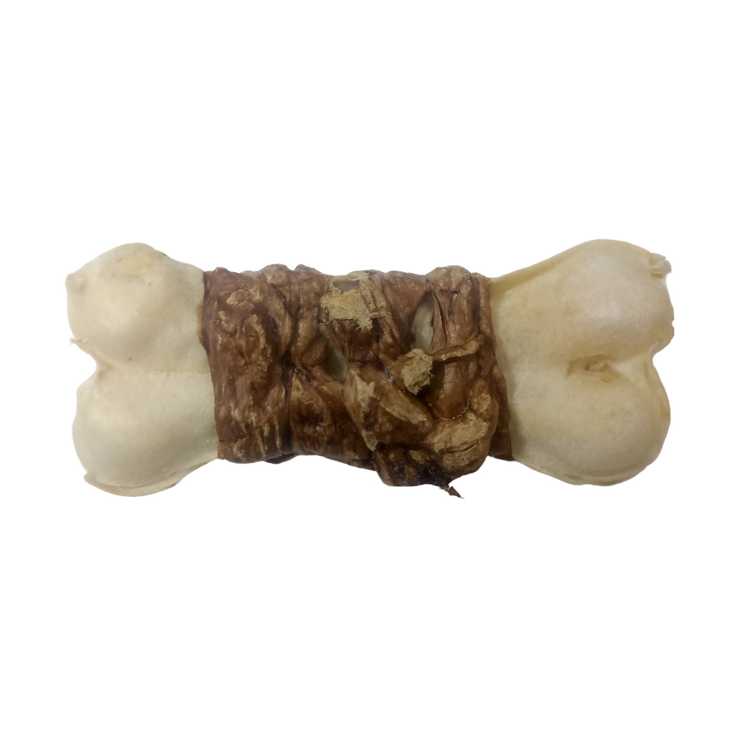 Hueso de carnaza envuelto en pulmón deshidratado