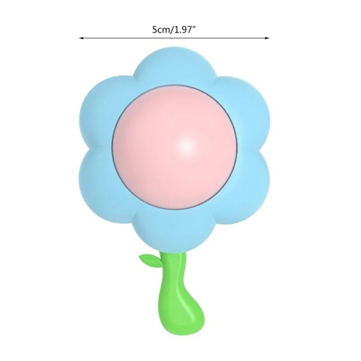 Flor con bola giratoria de catnip