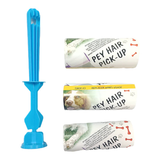 Set de 3 rollos adhesivos removedores de pelo