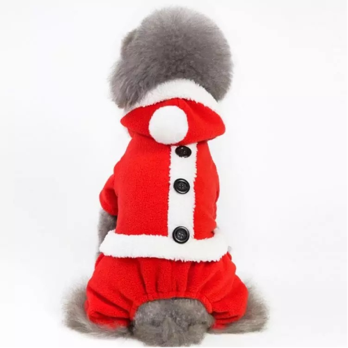 Traje de Santa Claus sin cinturón