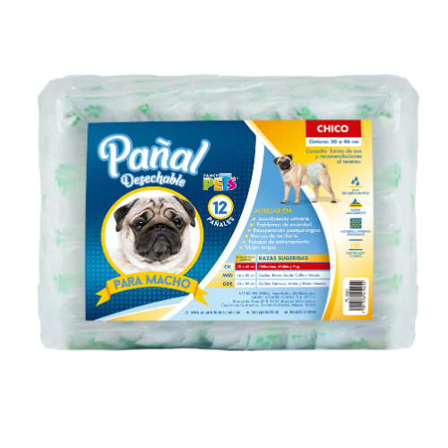 Pañal especial para macho
