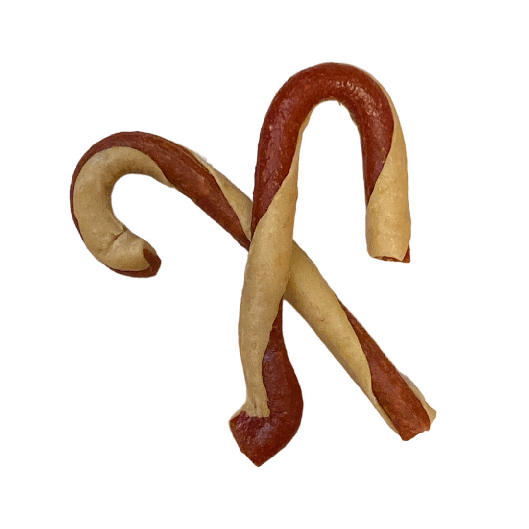 Bastón de caramelo de carnaza