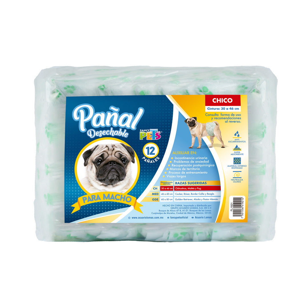 Pañal especial para macho