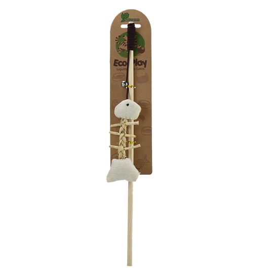 Vara con esqueleto de pez