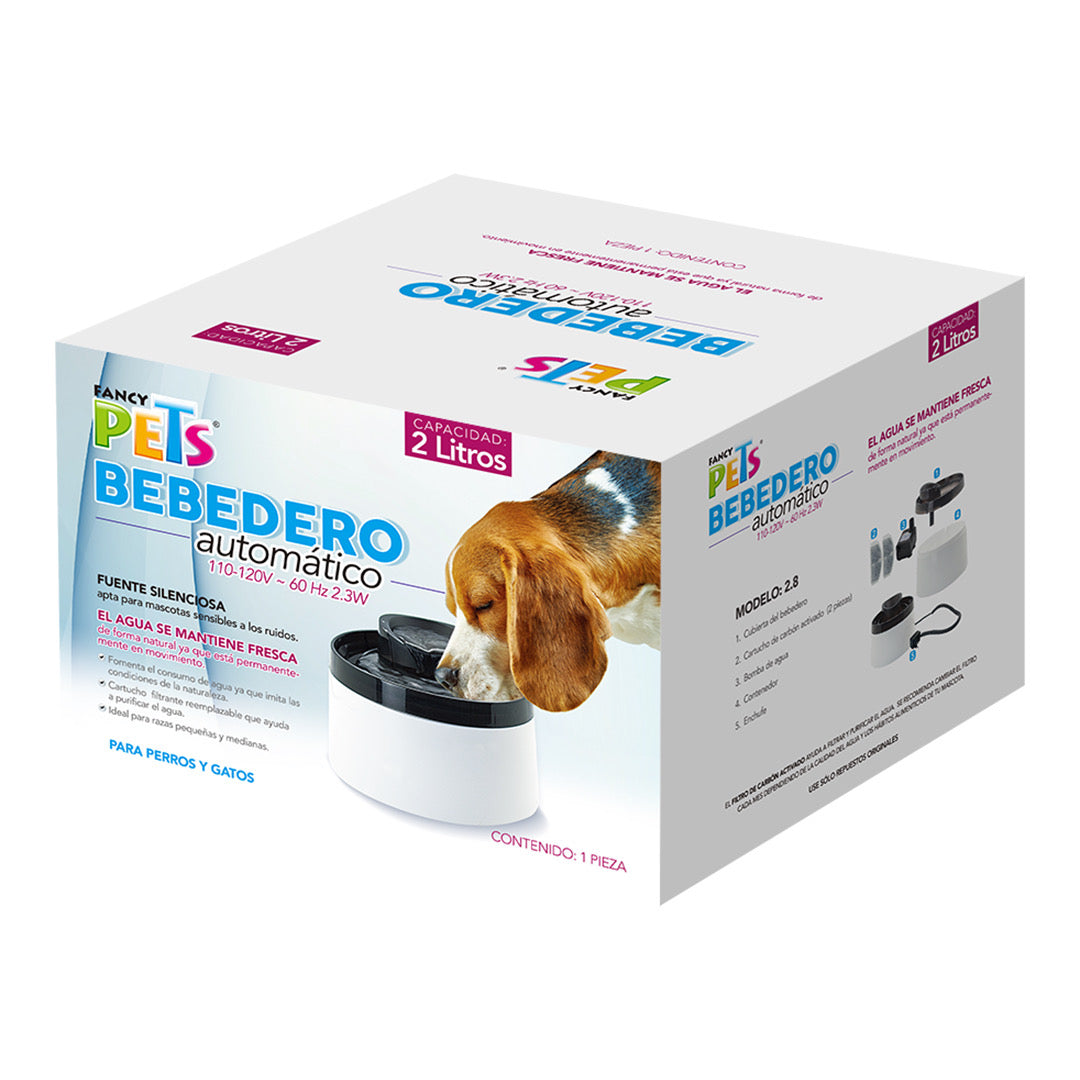 Bebedero fuente automático