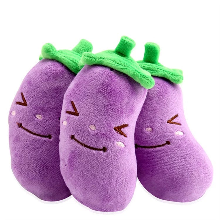 Berenjena de peluche
