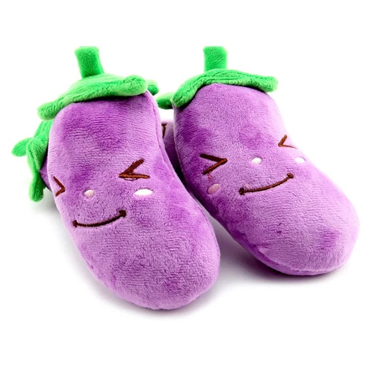 Berenjena de peluche