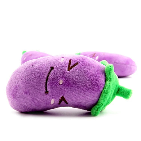 Berenjena de peluche