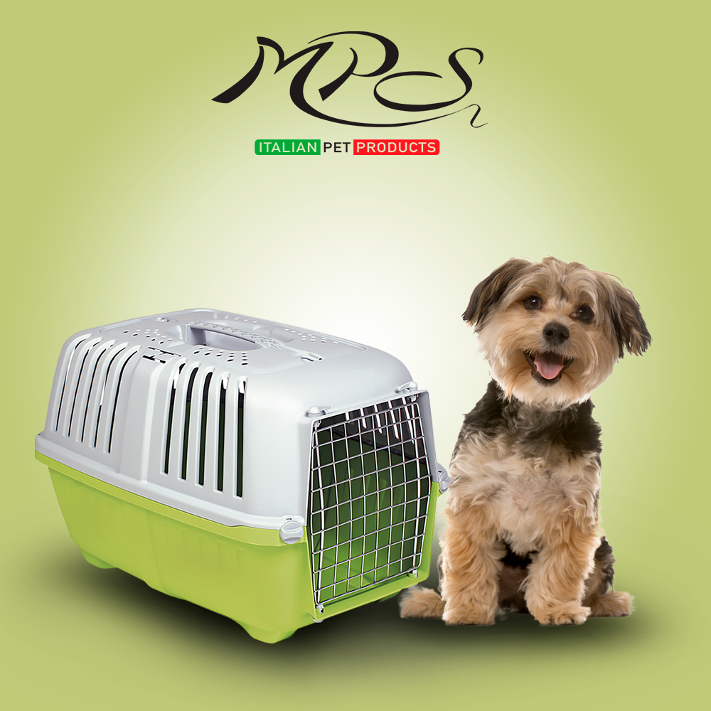 Transportadora con puerta de metal pratiko