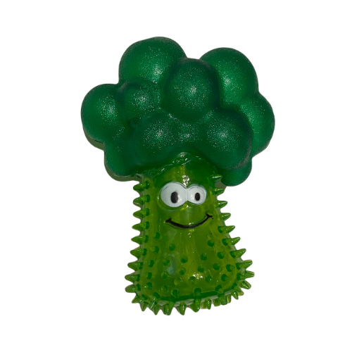 Brócoli de hule con picos