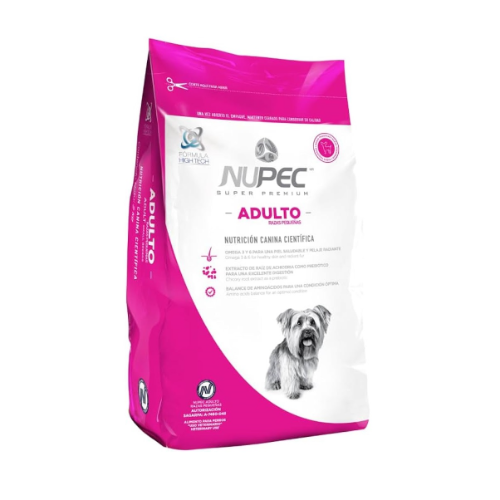 Nupec alimento para perro adulto de raza pequeña