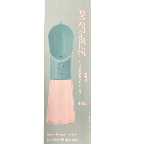 Bebedero portátil con botón