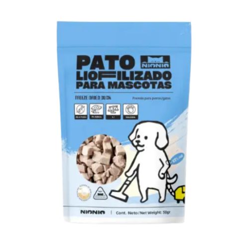 NIONIO Cubitos de pato liofilizados