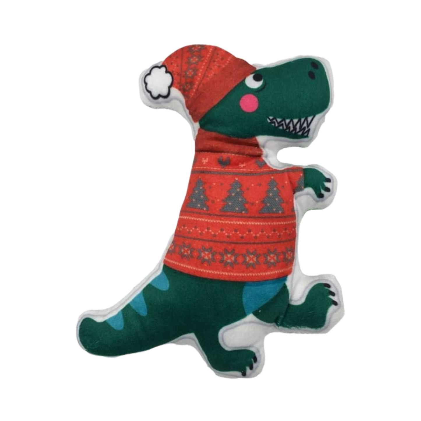 Peluche de Dinosaurio Navideño