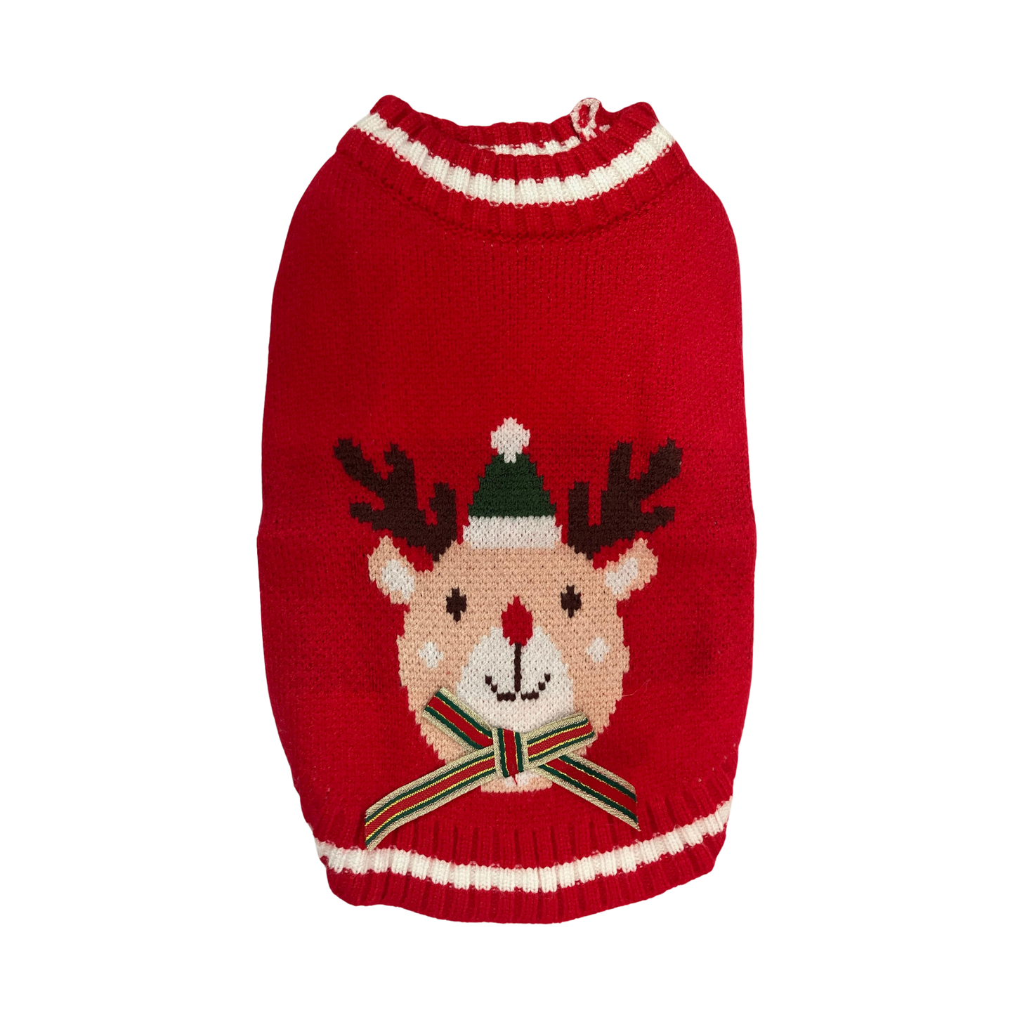 Suéter navideño de reno