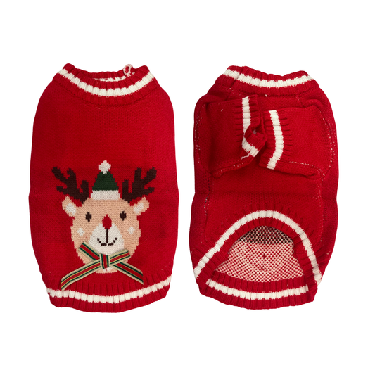 Suéter navideño de reno