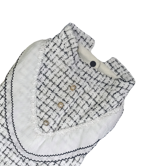 Vestido tweed