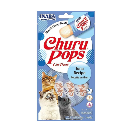 Churu Pops Premios para gato (Paquete 4 tubos 15g)