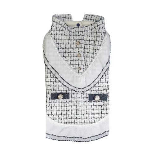 Vestido tweed