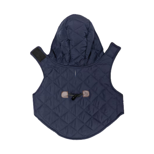 Chaleco capitonado con gorro