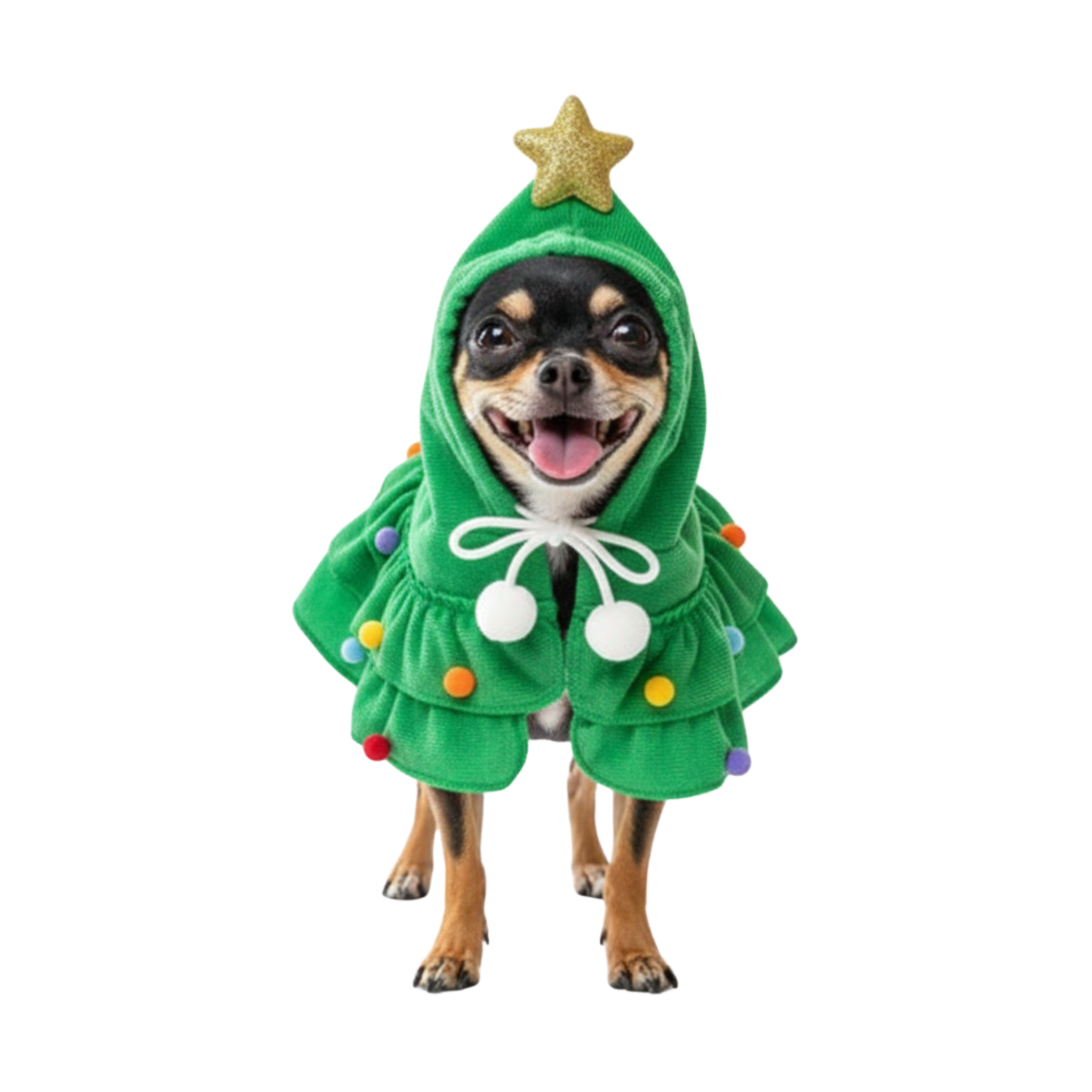 Capa de árbol de navidad