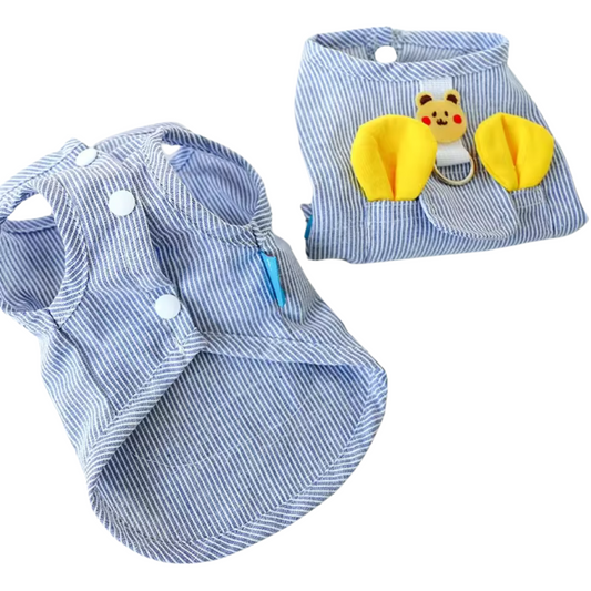 Playera con orejas de oso