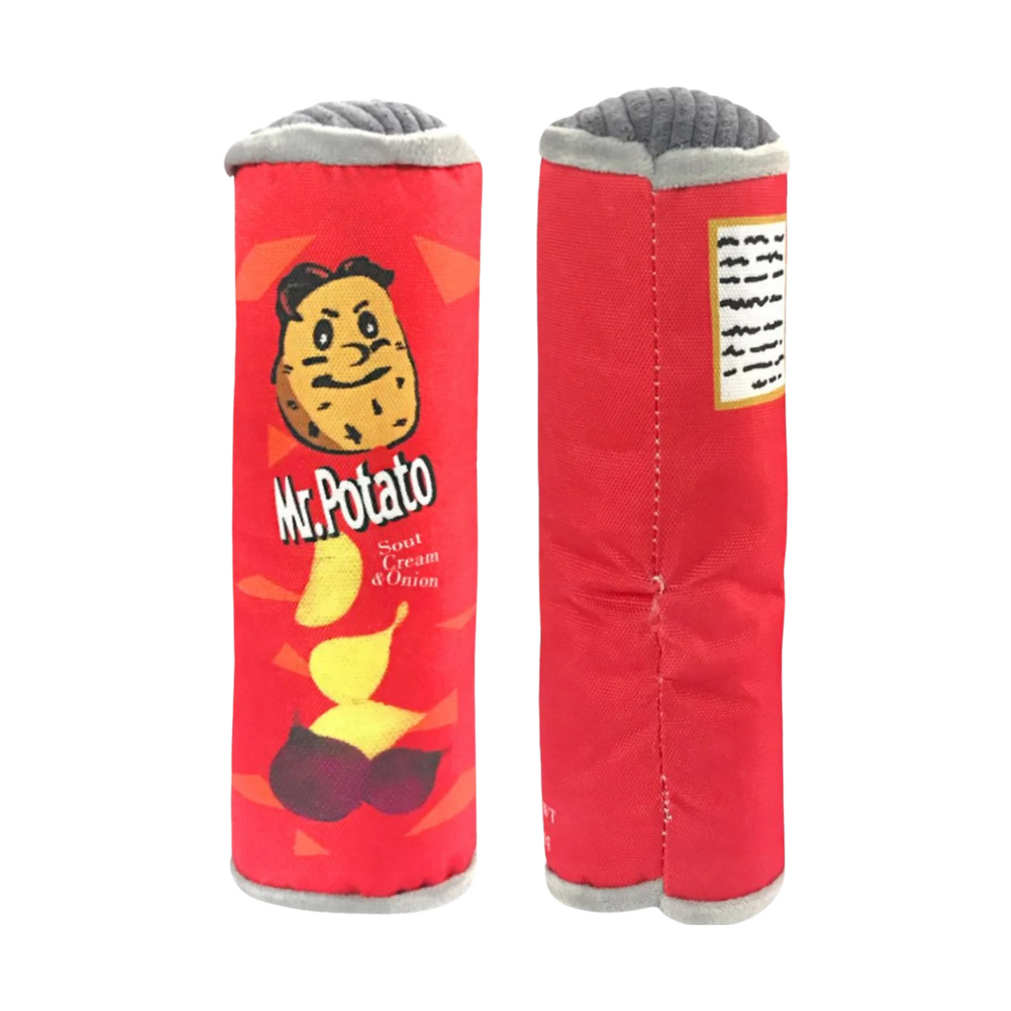 Mr. Potato peluche de tubo de papas
