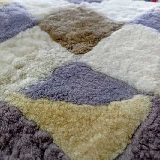 Tapete cuadrado confort geométrico